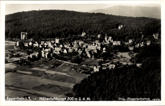 Postcard Eppenhain Kelkheim im Taunus, aerial photograph