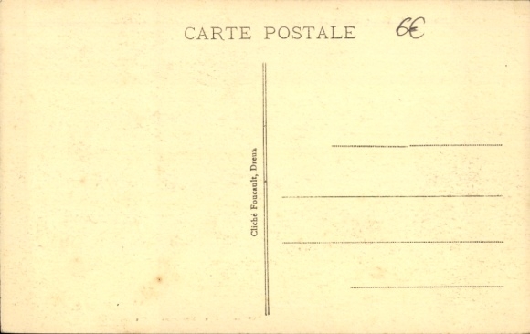 CPA Sorel Moussel Eure et Loir, Château et Papeteries