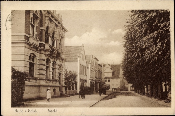 Ak Heide in Holstein, Markt