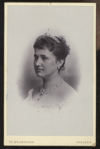 Cabinet Photo Princess Bathildis of Waldeck-Pyrmont