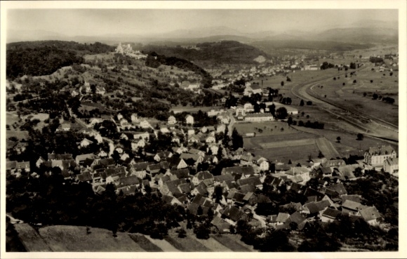 Ak Lörrach Tumringen in Baden Württemberg, Ort mit Röttler Schloss