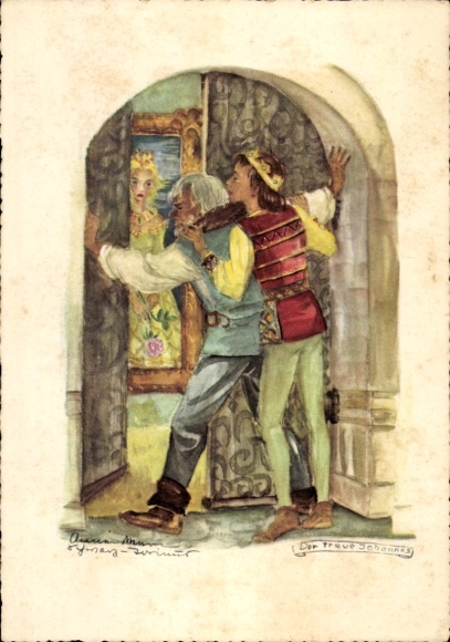 Artist PC Schwarz Torinus, Anna, The Faithful Johannes, Fairy Tales, Brothers Grimm