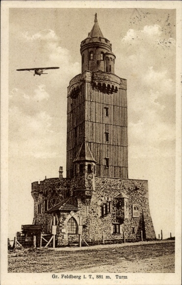 Postcard Niederreifenberg Schmitten im Taunus, Großer Feldberg