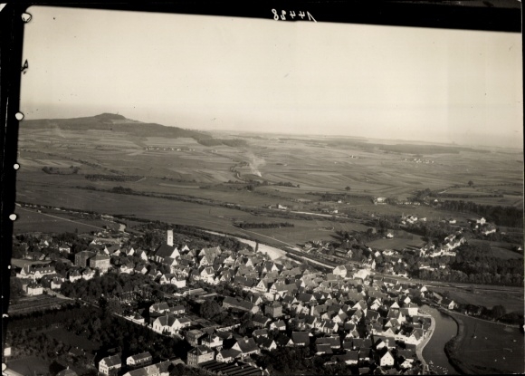 Postcard Rechberghausen in Baden Württemberg, view of Rechberghausen with the.