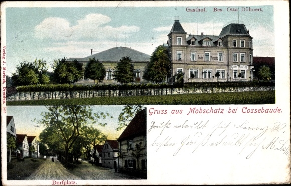 PC Dresden West Mobschatz, Gasthof Otto Döhnert, village square