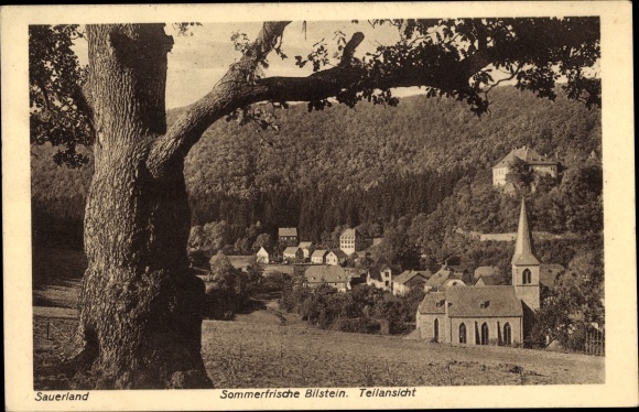 PC Bilstein Lennestadt im Sauerland, partial view, church