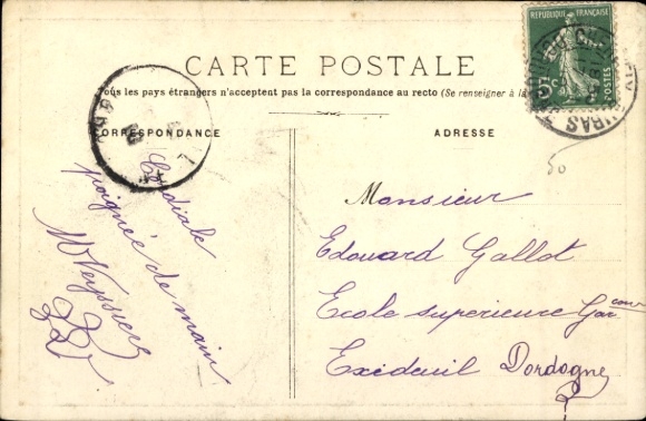 Postcard National League Against Alcoholism, Plastic Victims of Alcohol