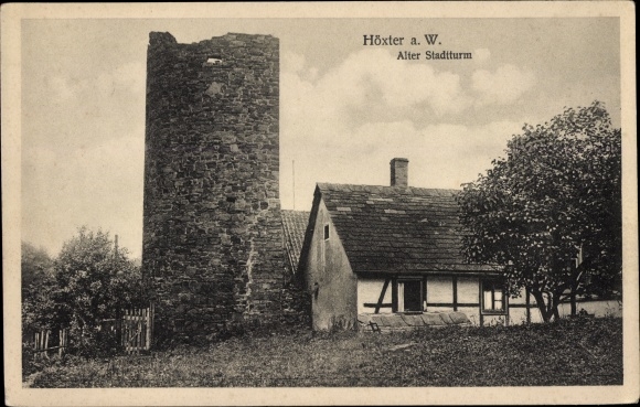KP Höxter nad Wezerą, wieża starego miasta