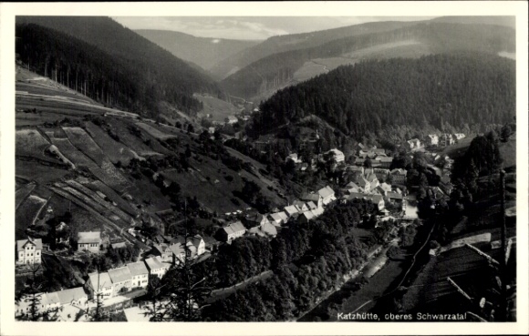 KP Katzhütte w Schwarzatal, Panorama
