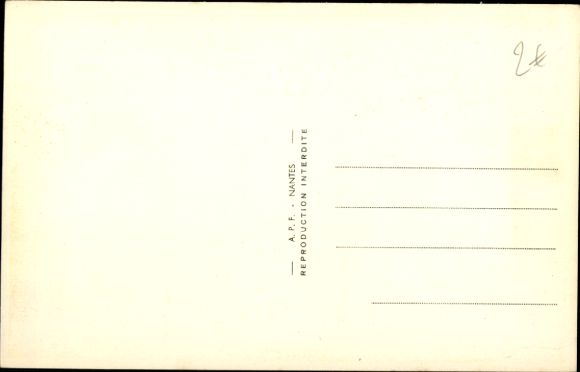 Artist Postcard A Good Recommendation, Marquis, Baptiste