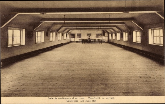 Postcard Bruxelles Brüssel, Société Anonyme Flandria, Conference and course room