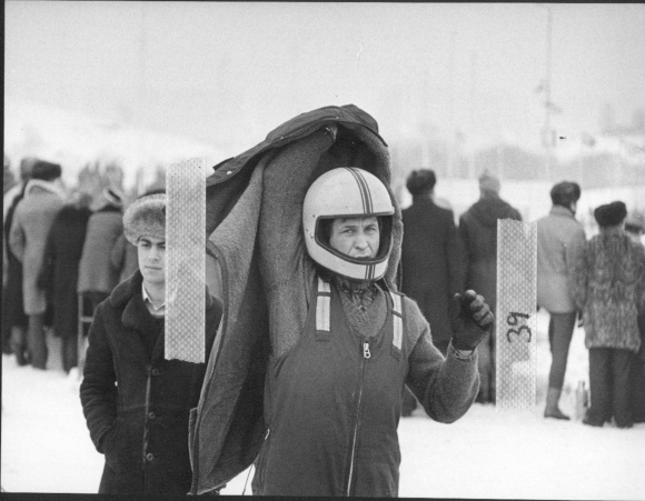 Photo Russia, auto racing, auto rally Russian winter, Krylatskoye