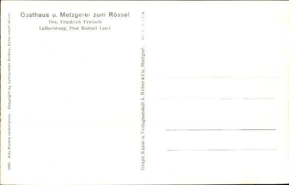 Postcard Leiberstung Sinzheim in Baden, aerial photograph