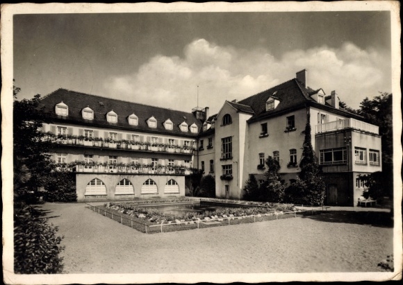 PC Sankt Wendel in Saarland, Kurhaus Harschberg of the Reichsbahn Versicherungsanstalt