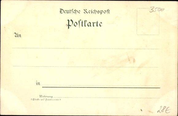 Chromo-Litho Bad Wilhelmshöhe Kassel in Hesse, Devil's Bridge, Great Fontaine, Löwenburg