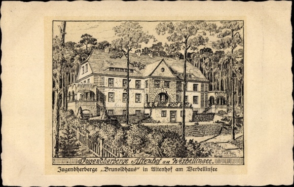 Artist PC Altendorf Schorfheide am Werbellinsee, youth hostel Brunoldhaus