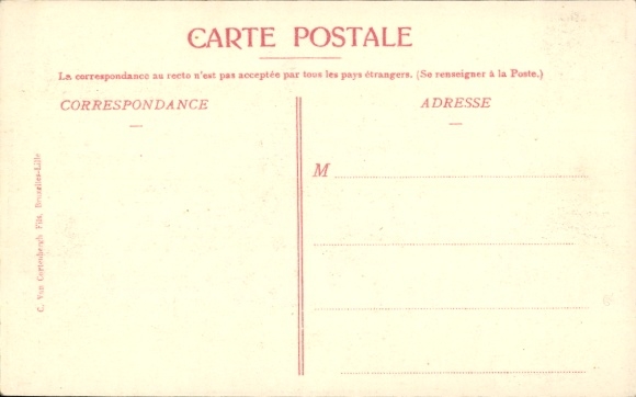 Postcard Chocolaterie-Confectionery Antoine, Accounting