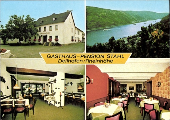 KP Dellhofen Oberwesel am Rhein, Gasthaus-Pension Stahl, piękne wzgórza Renu, nowoczesne pokoje,