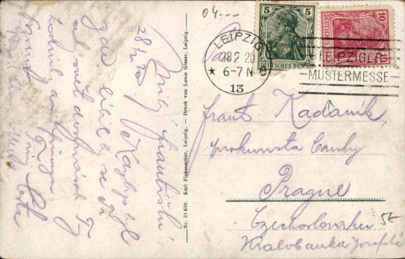 KP Lipsk, Wystawa Sasko-Turyńska 1897, zatłoczona ulica, tłumy, my...