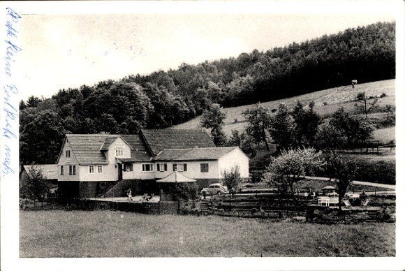 Postcard Langenbrombach Langen Brombach Brombachtal in the Odenwald, Pension Waldesruh