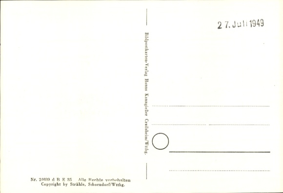 Postcard Widdern on the Jagst Württemberg, aerial photograph