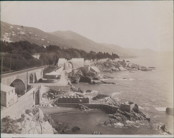 foto Nervi Genova Genua Ligurië, kustgebied