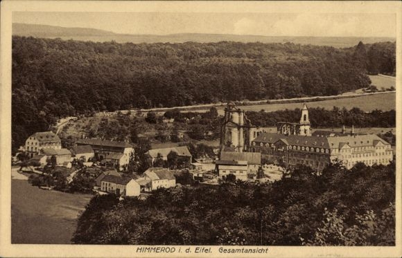 Ak Himmerod Großlittgen Eifel, Gesamtansicht des Ortes