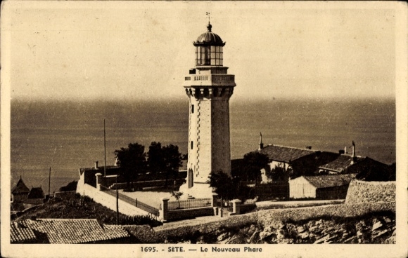Postcard Sète Cette Hérault, Le Nouveau Phare
