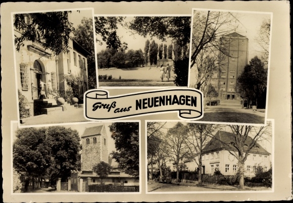 PC Neuenhagen near Berlin, tower, park, street view