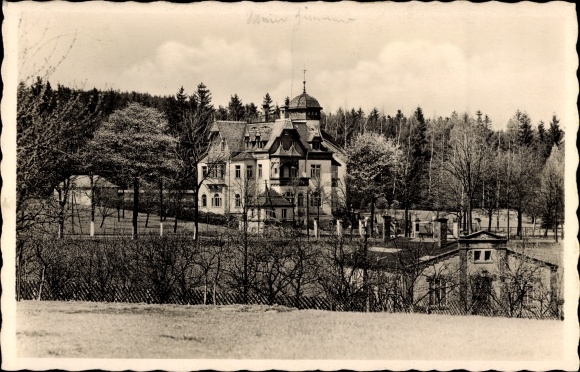 Postcard Gelenau Erzgebirge, convalescent home of the general local health insurance fund Chemnitz