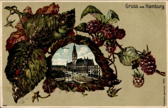 Berry Leaf lito Hamburg Mitte Stare Miasto, Malina, Ratusz