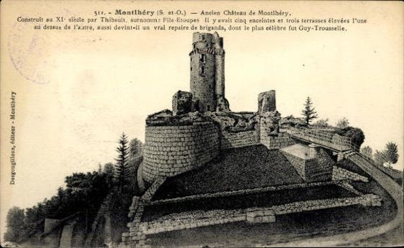 Set von 43 Ak Montlhéry Essonne, verschiedene Ansichten