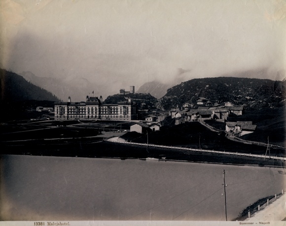 Photo Maloja Kanton Graubünden, Maloja-Hotel
