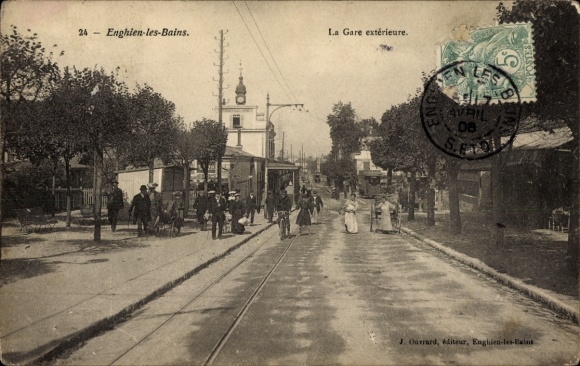 PC Enghien les Bains Val d'Oise, Gare