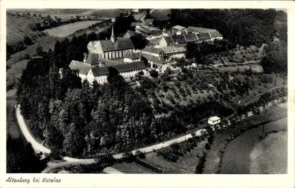 Postcard Solms an der Lahn Hesse, Altenberg Monastery