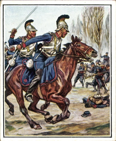 Collector's picture The Imperial Army and its tradition 321 Old Army, Rider Regt. Prince Carl v. Bavaria 1870