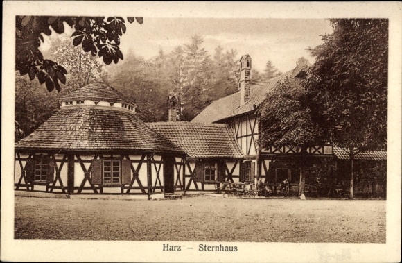 Ak Gernrode Quedlinburg in de Harz, Sternhaus