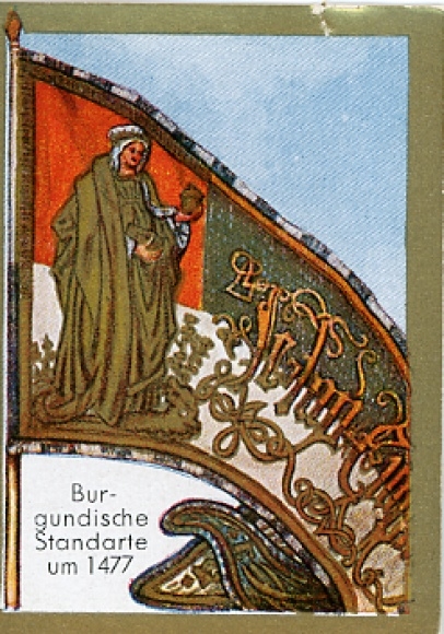 Collection picture historical flags Picture 63 Burgundian standard around 1477