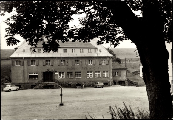 Ak Rübenau Marienberg in het Ertsgebergte van Saksen, Gasthof Weißer Hirsch