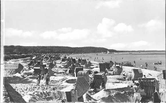 17 Negative Timmendorfer Strand, Kurhaus, Strand, von oben
