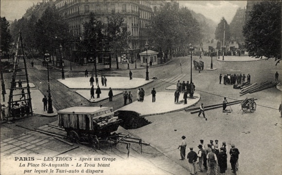 KP Paris VIII, Place Saint-Augustin, po burzy