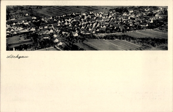 Ak Löchgau in Württemberg, Gesamtansicht