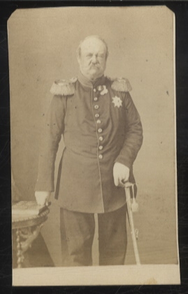CdV Portrait Fürst Günther von Schwarzburg-Rudolstadt