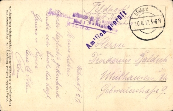 Postcard Vilnius Vilnius Lithuania, railway station