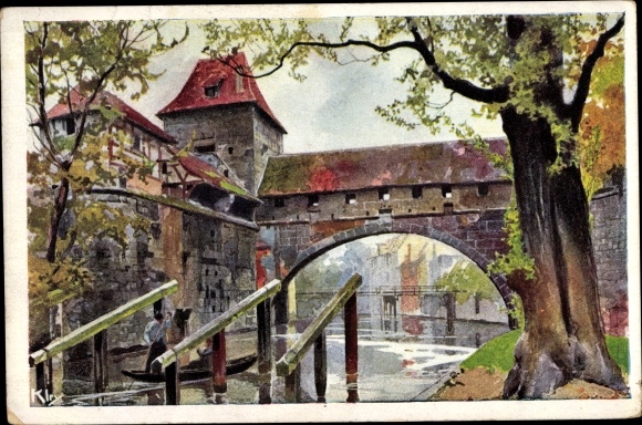 Artysta KP Kley, Norymberga w Środkowej Frankonii, Bawarska Jubileuszowa Państwowa Wystawa 1906