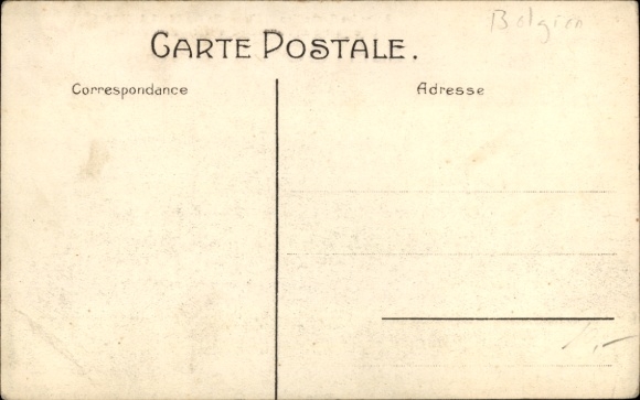 KP Bruksela Belgia, Wystawa Światowa 1910, Avenue des Nations, Po pożarze
