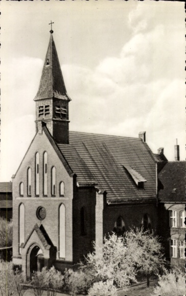 Postcard Pritzwalk in der Prignitz, Catholic Church St. Anna in Pritzwalk