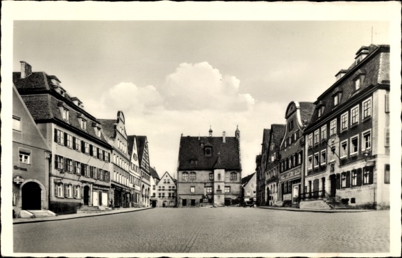 KP Weissenburg am Sand Środkowa Frankonia Bawaria, rynek