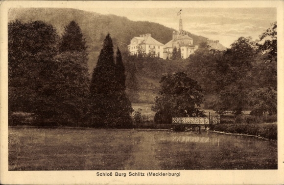 KP Burg Schlitz Hohen Demzin w Meklemburgii, zamek