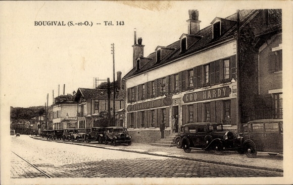 Ak Bougival Yvelines, Hostellerie du Coq Hardy